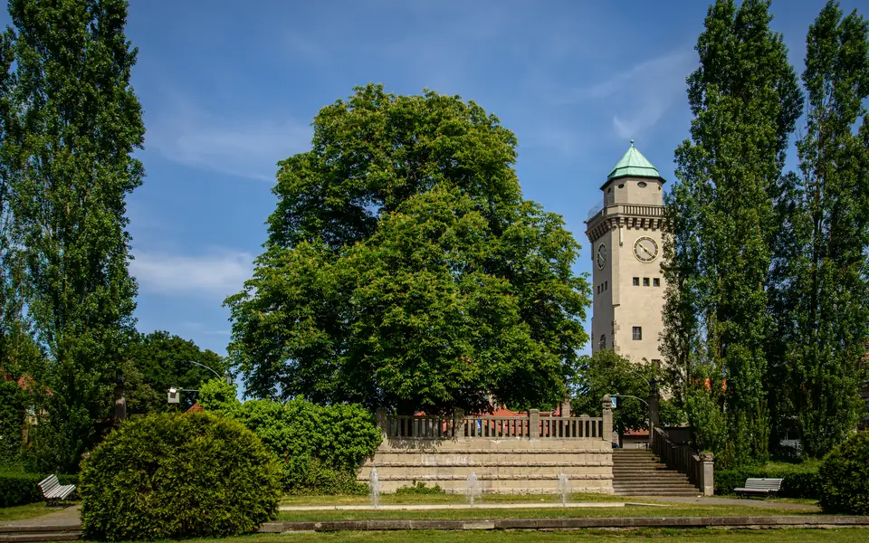 Kasinoturm am Ludolfingerplatz in Frohnau