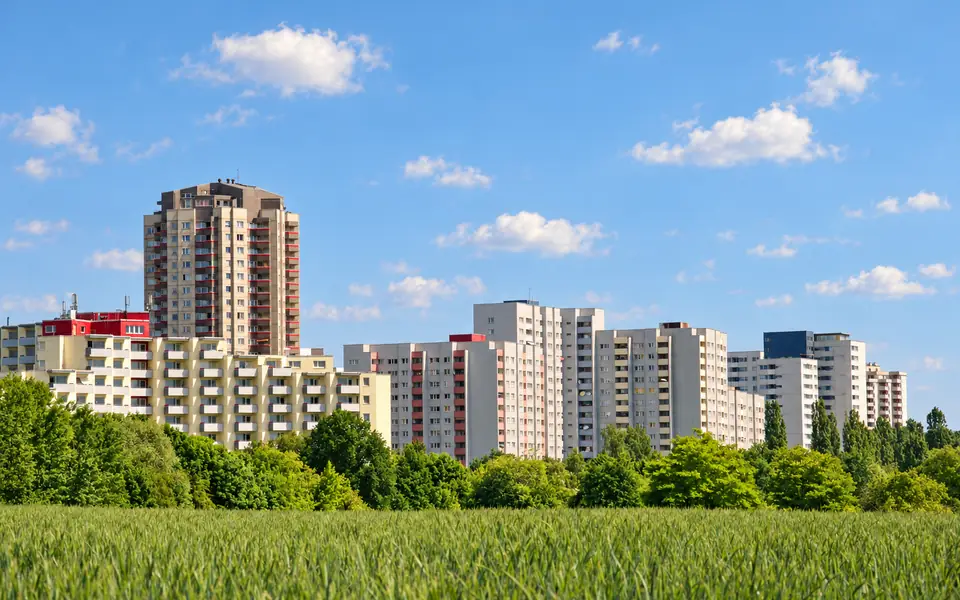 Hochhäuser der Gropiusstadt