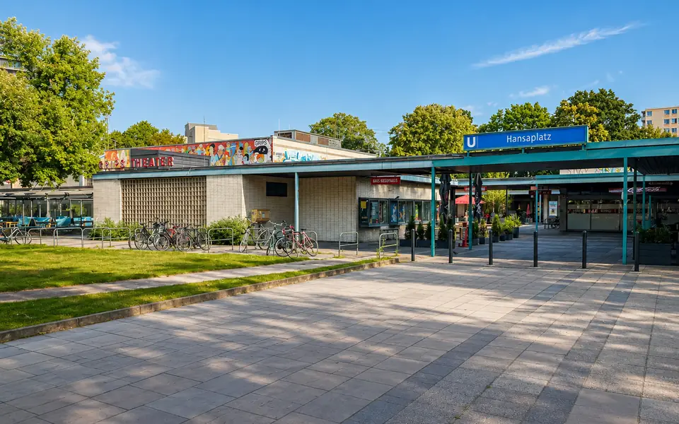 U-Bahnhof Hansaplatz im Hansaviertel