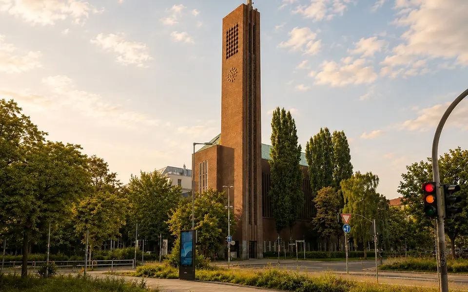 Kirchturm in Wilmersdorf